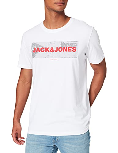 Jack & Jones Jjhonour tee SS Crew Neck Camiseta para Hombre