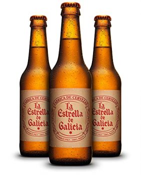 La Estrella de Galicia Cerveza - Pack de 24 botellas x 330 ml - Total: 7.92L