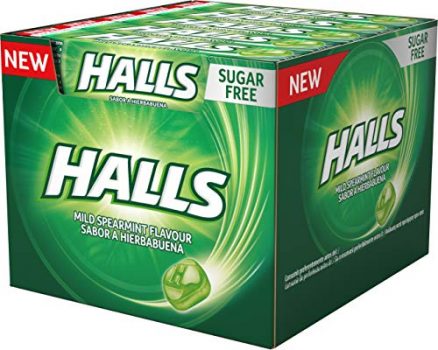 Halls Menta Suave - Caramelo duro - Caja con 20 Sticks de 32 g