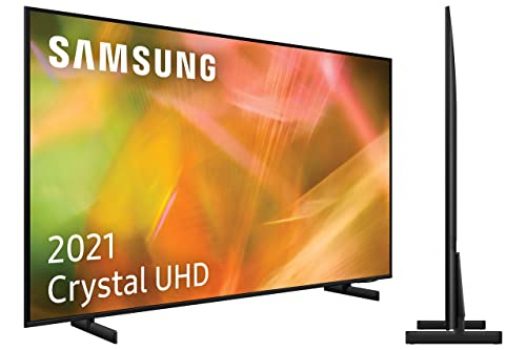 Samsung 4K UHD 2021 65AU8005- Smart TV de 65" con Resolución Crystal UHD, Procesador Crystal UHD, HDR10+, Motion Xcelerator, Contrast Enhancer y Alexa Integrada