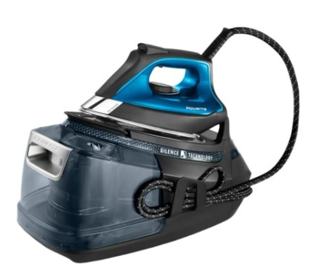 Centro de planchado Rowenta DG9226 - Silence Steam Pro, 2800 W, 7.6 bar, 140 g/min, Golpe vapor 490 gr/min, 1.3 L