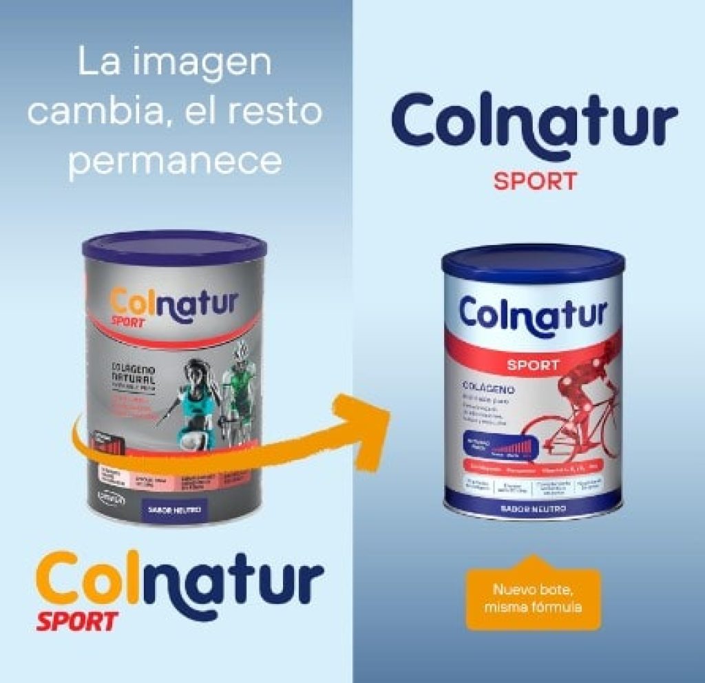 Colnatur Sport Neutro | 330g | Colágeno con Magnesio, Zinc y Vitamina C para Músculos, Huesos y Articulaciones