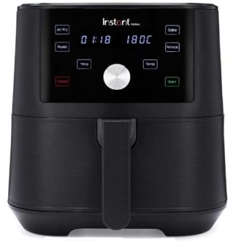 Instant Pot Vortex 4 en 1 Freidora de Aire Digital Antiadherente con Temporizador y Función de Horno y Calentador, 1.700 W – 5,7 L