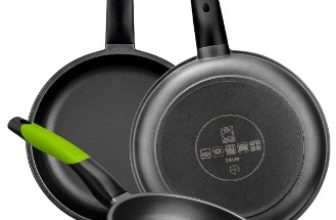 Sartenes BRA PRIOR. 18, 22 y 26 cm - Set de 3 sartenes, Aluminio Fundido Antiadherente