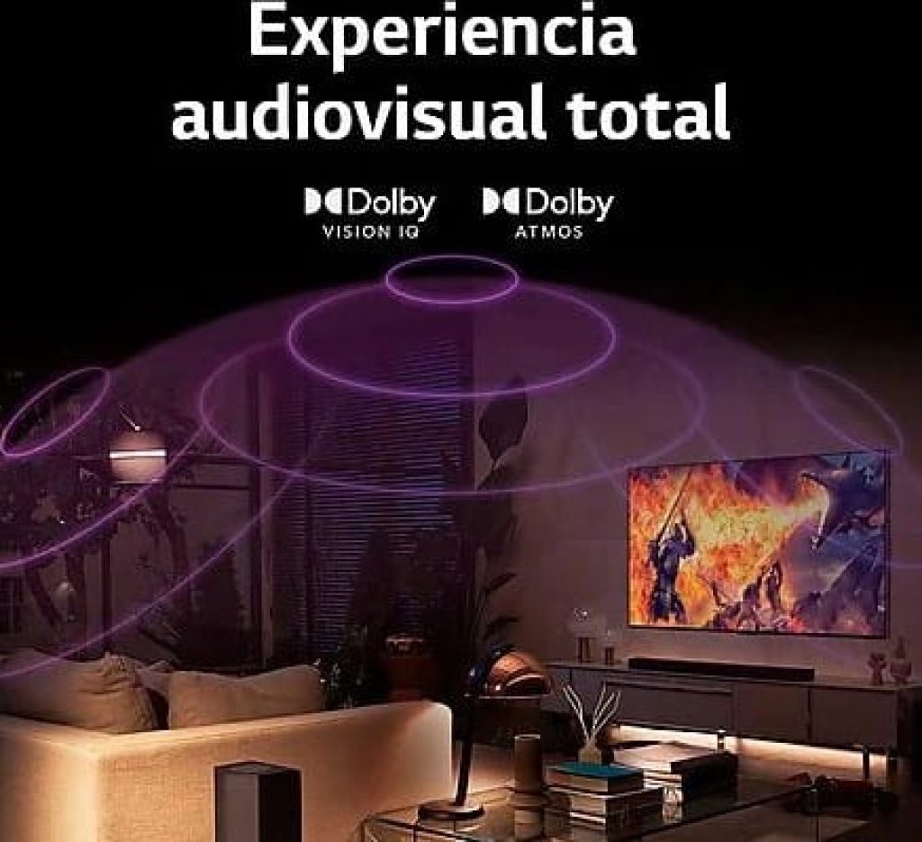 CHOLLO TV LG OLED 55CS6LA - UHD 4K, α9 Gen 5 AI, Smart TV, DVB-T2