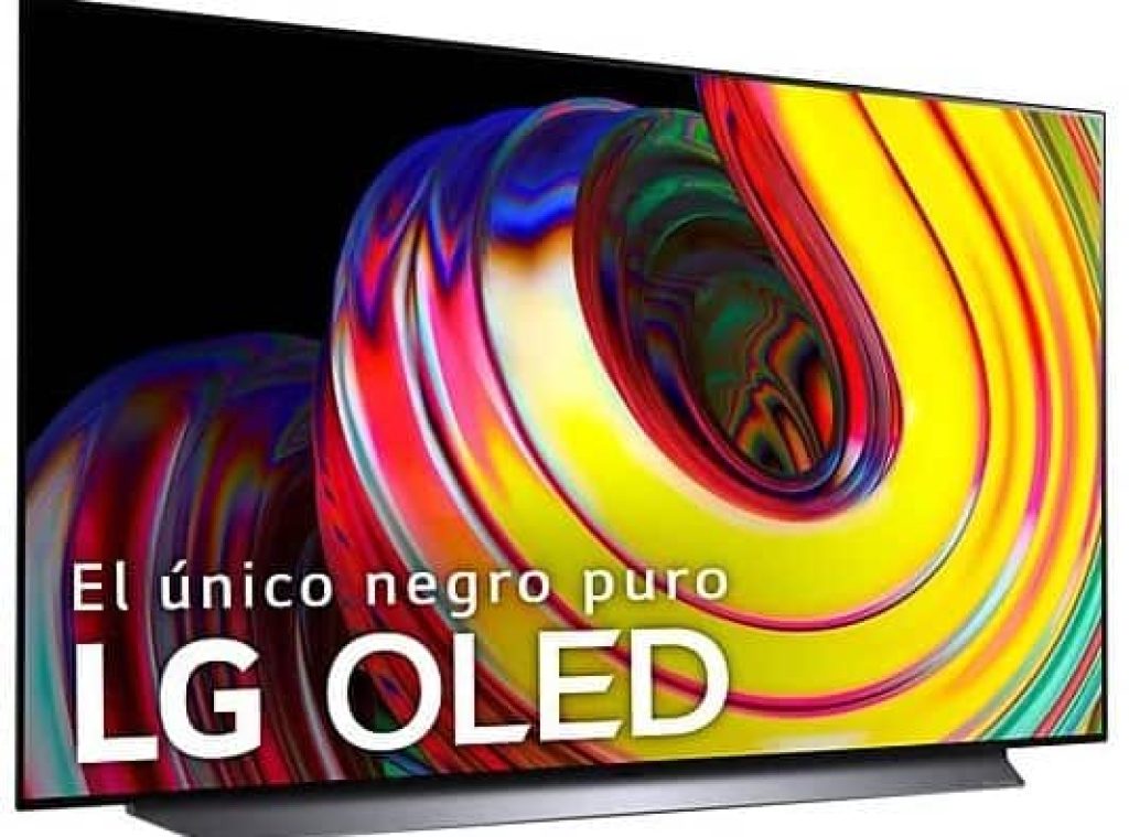 TV OLED 55" - LG OLED55CS6LA, UHD 4K, α9 Gen 5 AI, Smart TV, DVB-T2 (H.265), Negro