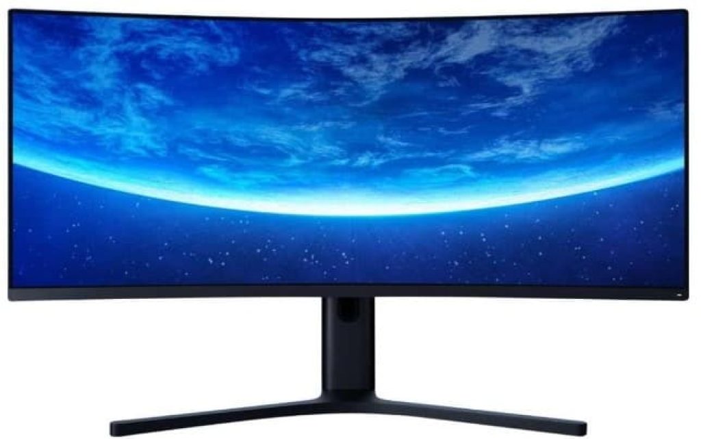 Xiaomi Mi Curved Gaming Monitor 34" Monitor Gaming WQHD (3440x1440, UHD, 144Hz, 4ms, 300 CD/m², HDMI 2.0x2, Puerto DP1.4x2, 21:9, AMD FreeSync), Color Negro, 34 Pulgadas