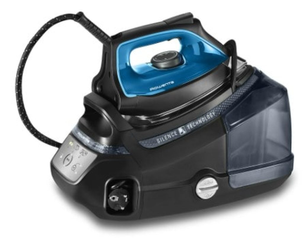 Centro de planchado Rowenta DG9226 - Silence Steam Pro, 2800 W, 7.6 bar, 140 g/min, Golpe vapor 490 gr/min, 1.3 L