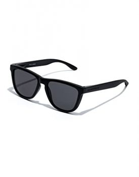 HAWKERS ONE Gafas de sol para Unisex adulto, Negro (RAW Negro Oscuro), Talla única