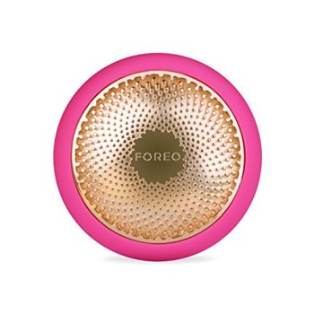 Foreo Ufo Tratamiento De Máscara Led Facial, Lifting Facial Reafirmante, Cuidado Facial De Corea, Termoterapia, Crioterapia, Masajeador Facial, Aumenta La Absorción De Tu Cuidado Facial, Fuchsia