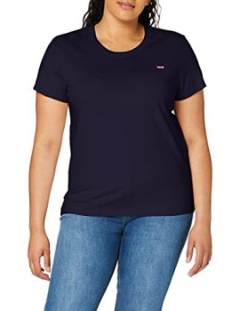 Levi's Perfect Tee Camiseta Mujer See Captain Blue (Azul) L