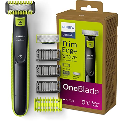 Philips OneBlade Face + Body Afeitadora para la barba de cualquier