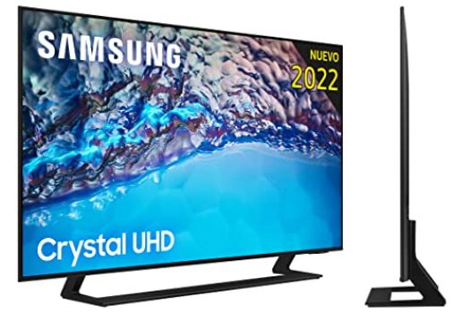 Samsung TV Crystal UHD 2022 50BU8500 - Smart TV de 50", 4K UHD, Procesador Crystal UHD, Contast Enhancer con HDR10+, Q-Symphony y Alexa integrada