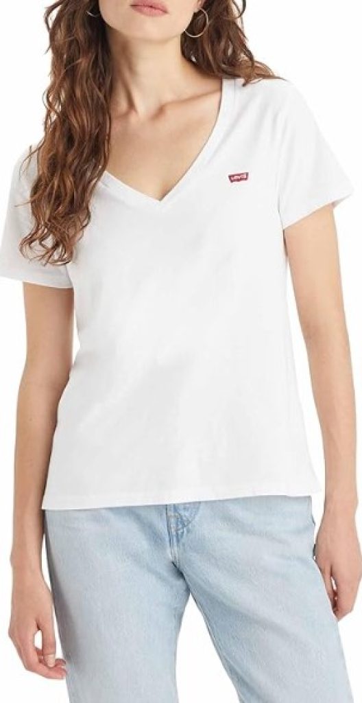 Levi's The Perfect V-Neck Camiseta mujer, a precio de chollo!