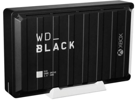 chollo WD_BLACK 12TB D10 Game Drive para Xbox HDD externa USB 3.2 Gen 1 Type-A con un mes de Xbox Game Pass hasta 250 MB/s 7200 RPM