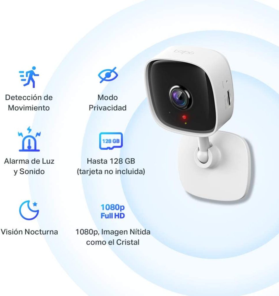 oferta tplink tapo cámara wifi 1080