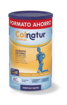 Colnatur Complex Neutro Formato Ahorro - ColÃ¡geno con Magnesio y Vitamina C para MÃºsculos y Articulaciones, 495g
