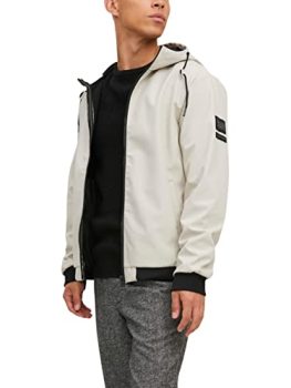 Jack & Jones Jcoclassic Waffle Noos-Chaqueta, Moonbeam, M para Hombre