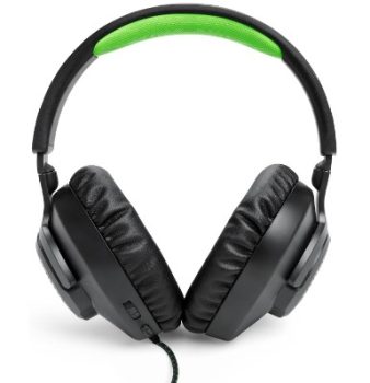 JBL Quantum 100X Auriculares para gaming con diadema, micrófono desmontable, para Playstation y otras consolas