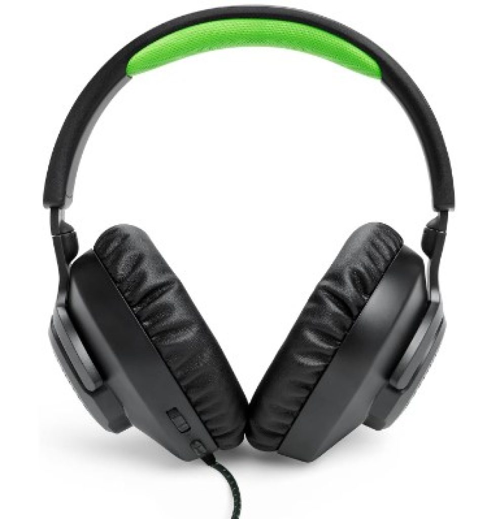 JBL Quantum 100X Auriculares para gaming con diadema, micrófono desmontable, para Playstation y otras consolas