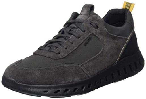 Geox U Outstream A, Sneakers para Hombre, Marrón (Mud) , 41 EU