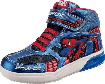 Zapatillas para niños GEOX Spiderman con luces - Geox J Grayjay Boy C