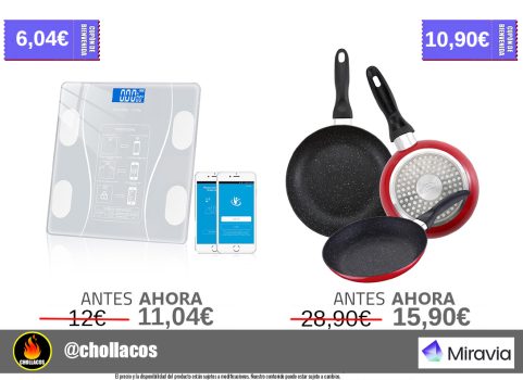 chollos bascula sartenes