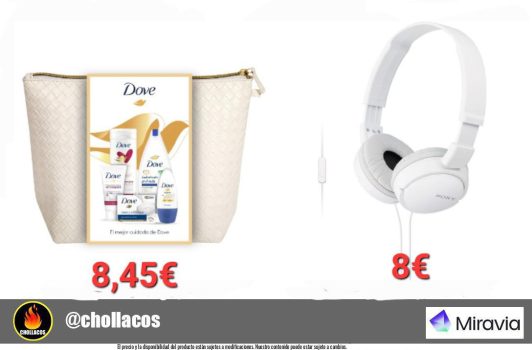 PACK DOVE AURICULARES SONY