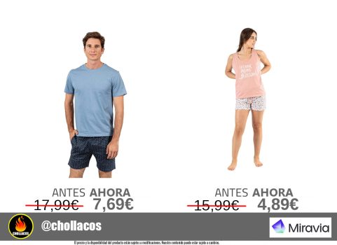 pijamas de verano baratos