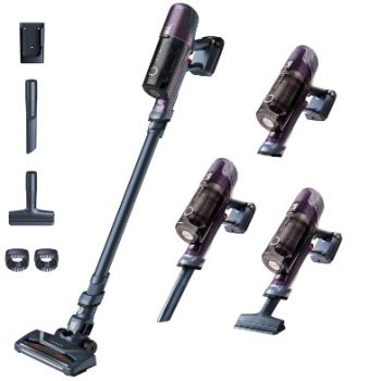 Rowenta XPert 6.60 RH6838 - Aspiradora escoba versátil sin cable, con 3 funciones en 1 multiespacios, batería de litio, 2 velocidades, gatillo Boost, escoba ligera y portatil