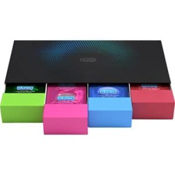 Durex Preservativos Surprise Mix, Mix Para Explorar Sensaciones, 40 condones