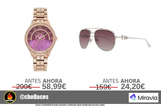 RELOJ MICHAEL KORS GAFAS GUESS