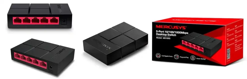 MERCUSYS HUB Switch 5 PTOS