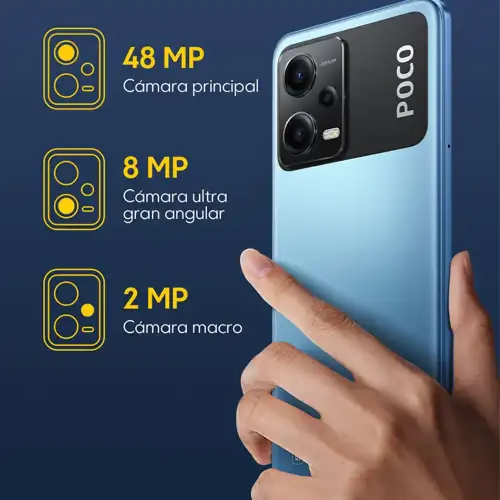 Xiaomi POCO X5 5G triple camara