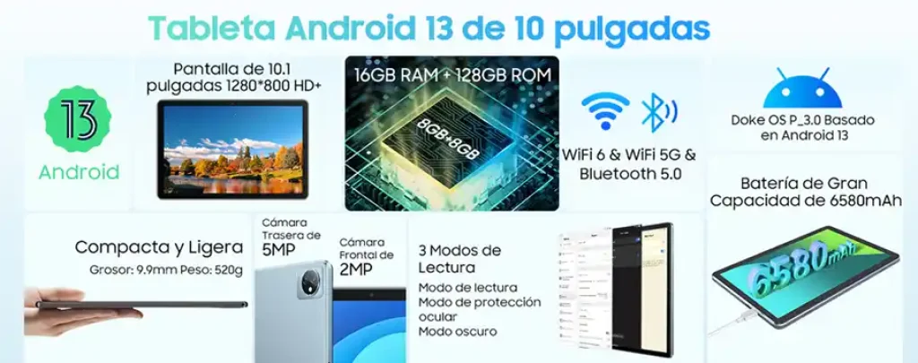 especificaciones Blackview Tab 70 10,1
