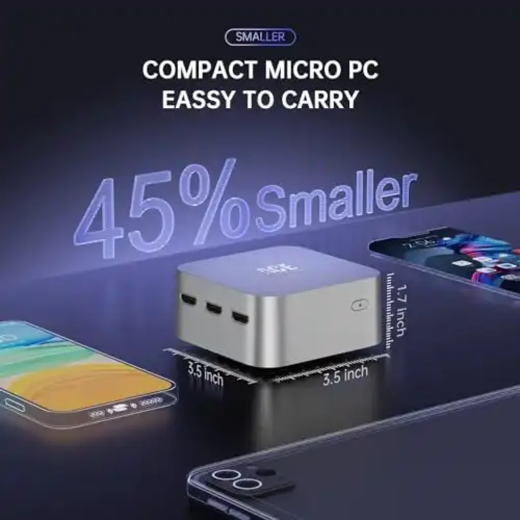 Dimensiones del Mini PC ACEMAGICIAN