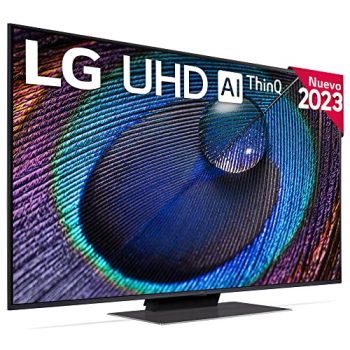 LG 50UR91006LA 50", 4K UHD, Smart TV, HDR10, webOS23, Serie 91, Procesador Alta Potencia, Dolby Digital Plus, Alexa/Google Assistant