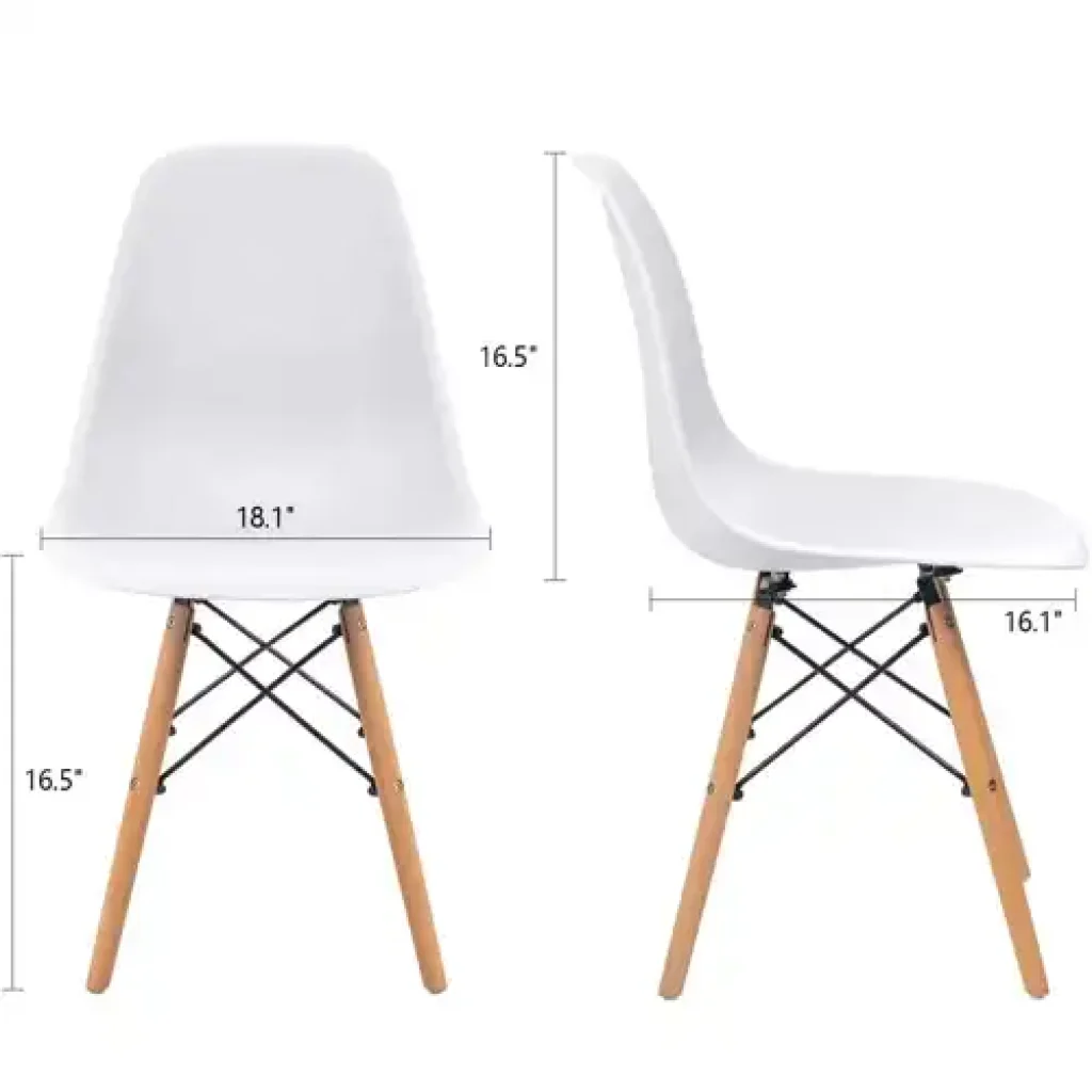 ALLinlife Silla de comedor de estilo moderno