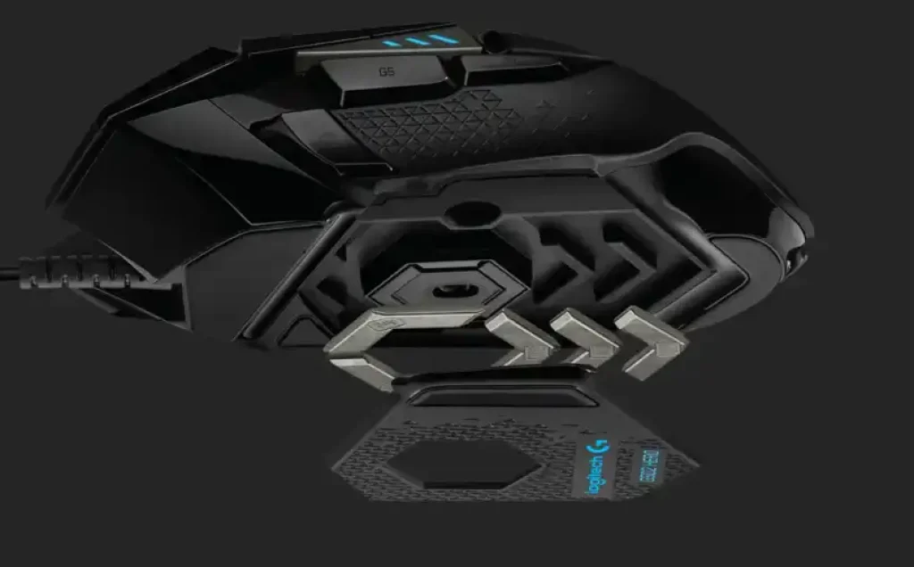 Logitech-ratón profesional G502 HERO para videojuegos