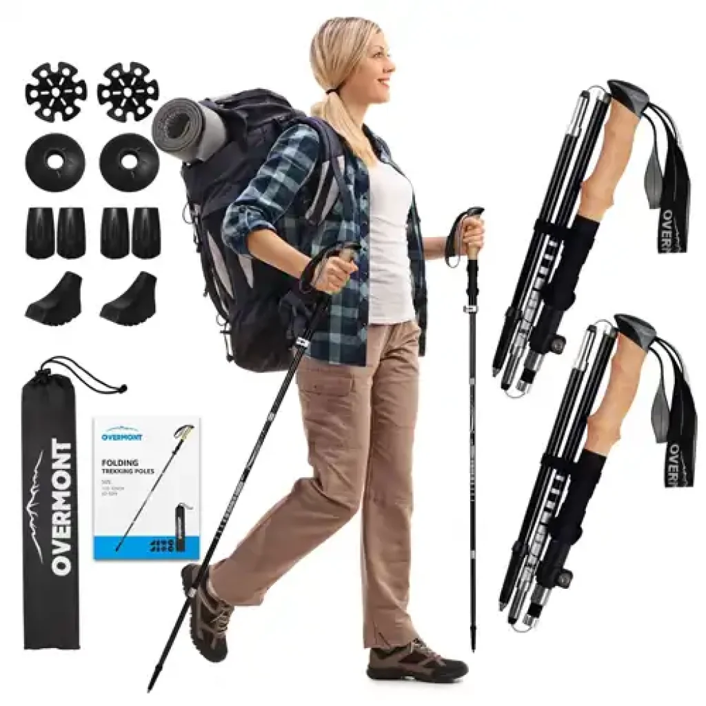 Overmont Bastones Trekking Bastones Senderismo
