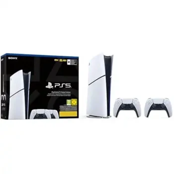 Playstation 5 Consola Digital Modelo Slim y 2 Mandos Inalámbrico Dualsense