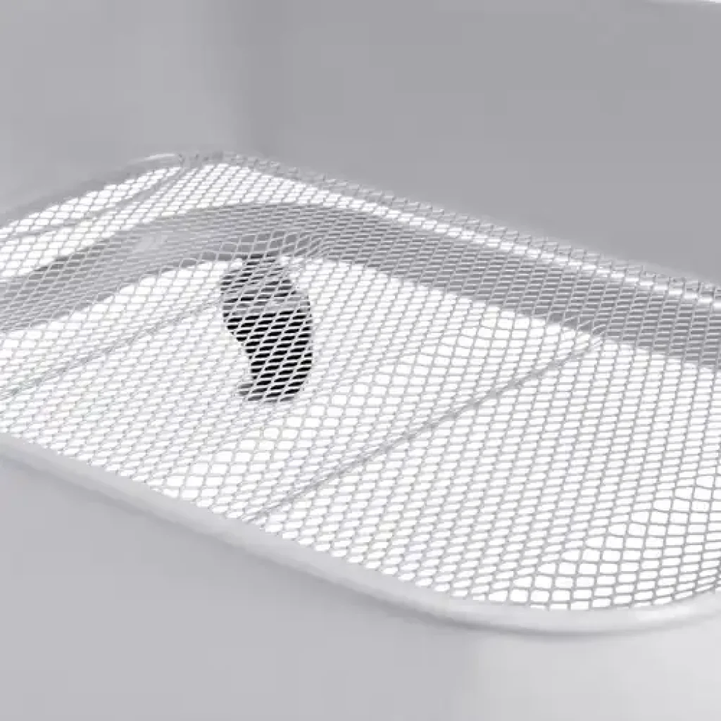 T-Lovendo - Carro o Carrito Metálico Multiusos Auxiliar para Cocina,baño o salón. Con Tres Niveles o Baldas