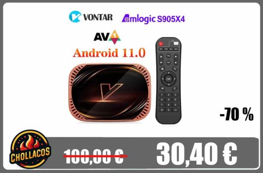 VONTAR-Dispositivo de TV inteligente X4