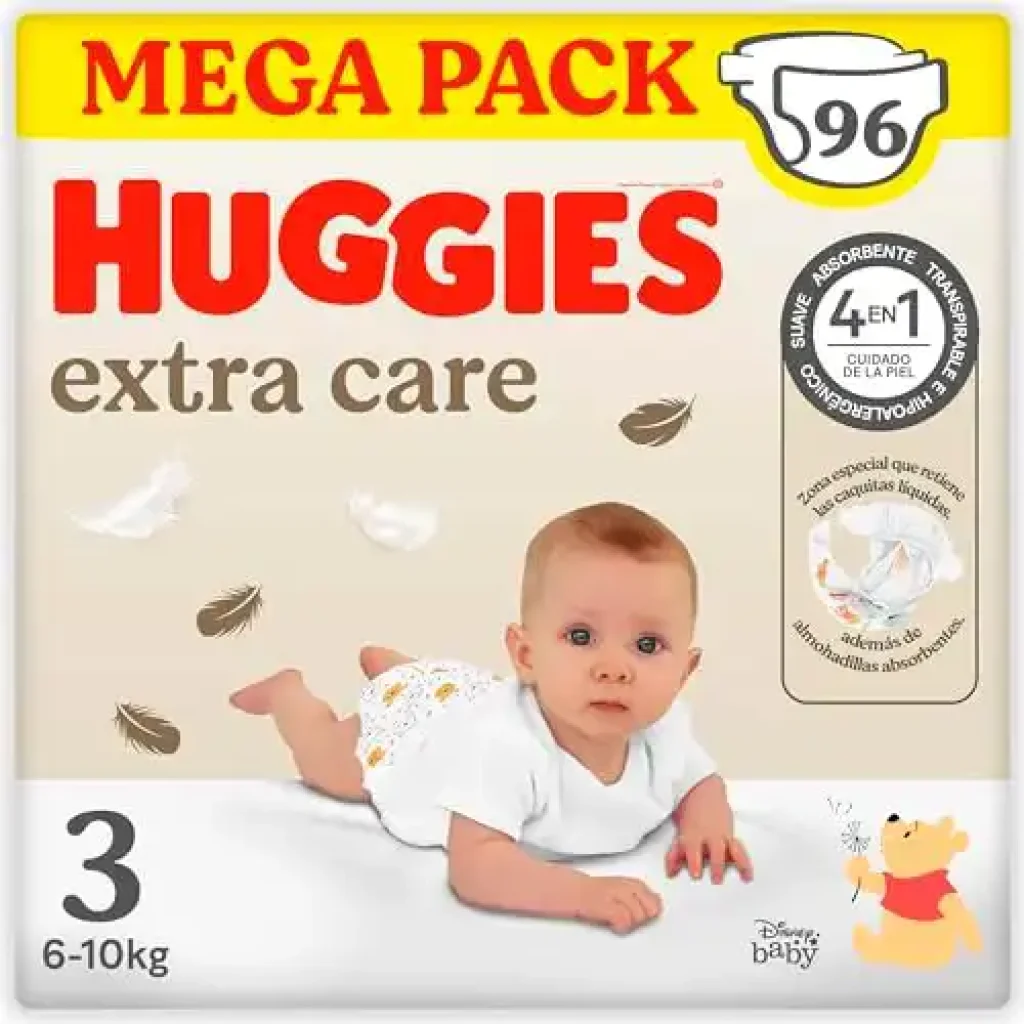 Huggies Extra Care Pañal para bebé