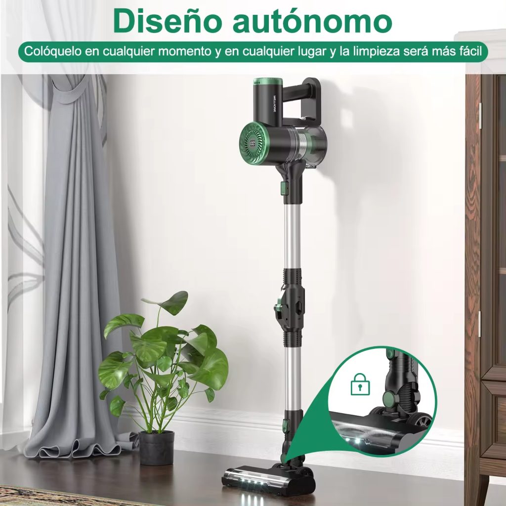Miravia nos trae una oferta flash, la Aspiradora Inalámbrica WP1 Prettycare 28KPA a precio de chollo
