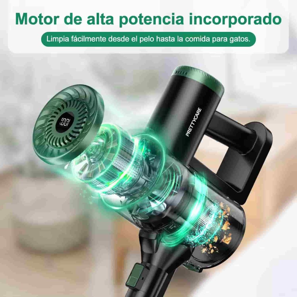 Miravia nos trae una oferta flash, la Aspiradora Inalámbrica WP1 Prettycare 28KPA a precio de chollo