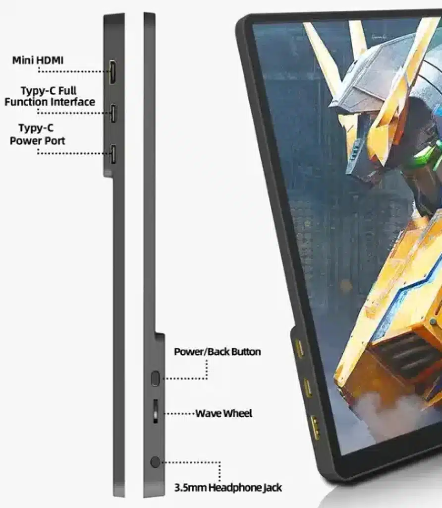 ZSUS-Monitor portátil 2K, 14 pulgadas, 60HZ en Oferta Aliexpress