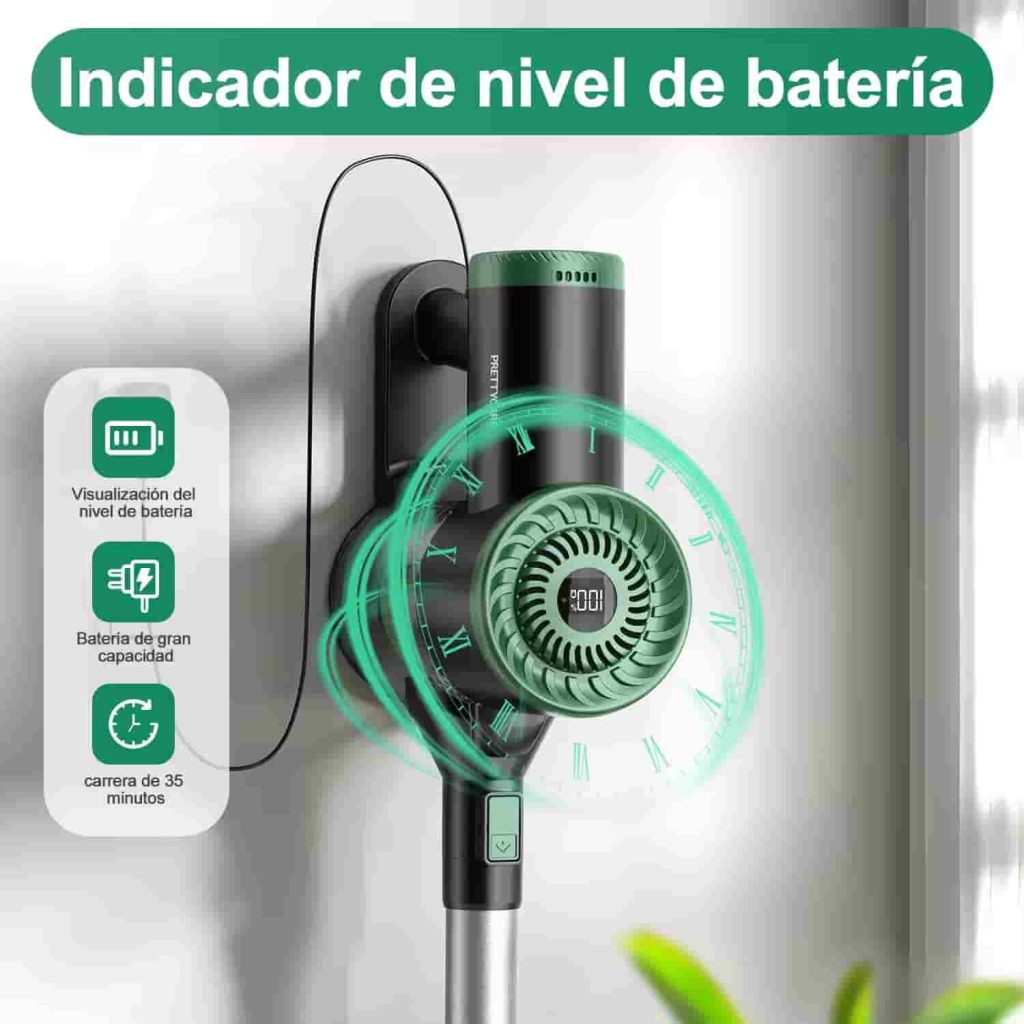 Miravia nos trae una oferta flash, la Aspiradora Inalámbrica WP1 Prettycare 28KPA a precio de chollo