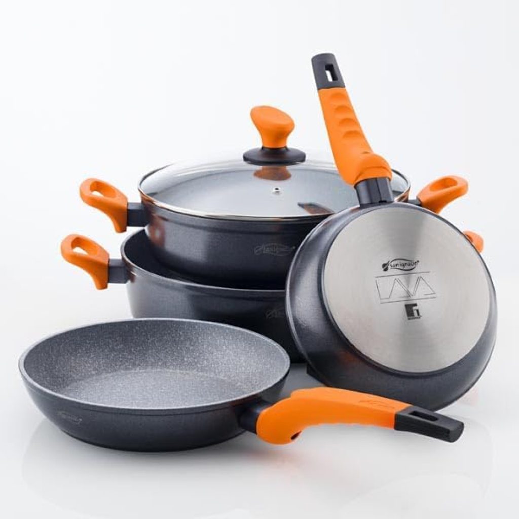 San Ignacio Lava - Paellera de 32cm inducción aluminio forjado 