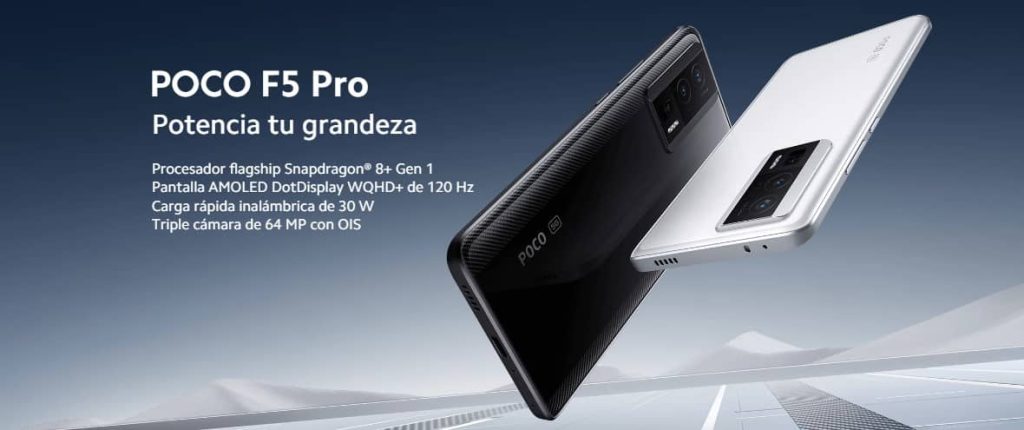 Llego el Xiaomi POCO F5 Pro 12 GB + 256 GB super rebajado